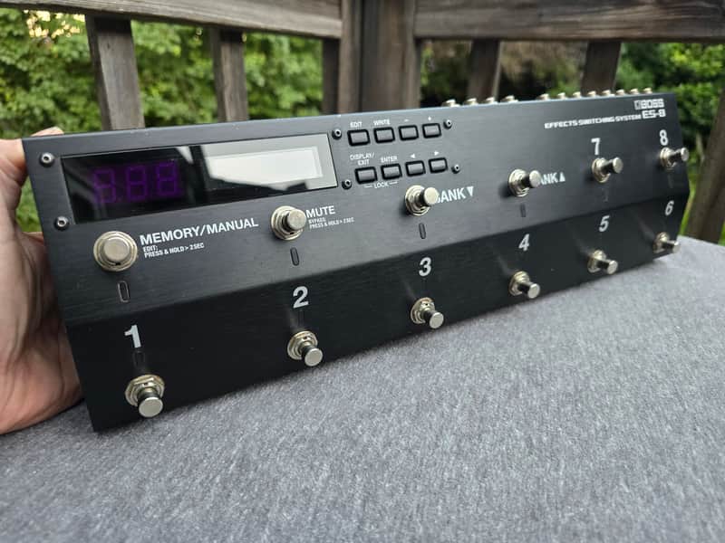 Boss ES-8 Effects Switching System 2015 - Present - Black image 1