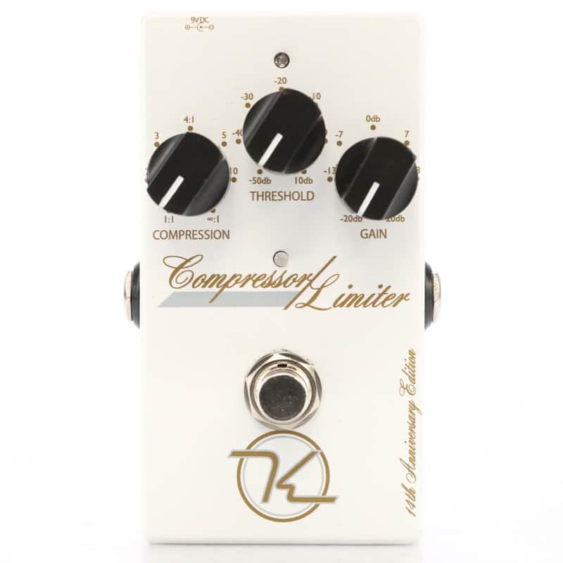 Keeley Compressor/Limiter 14th Anniversary Edition Guitar Effects Pedal #50096 image 1