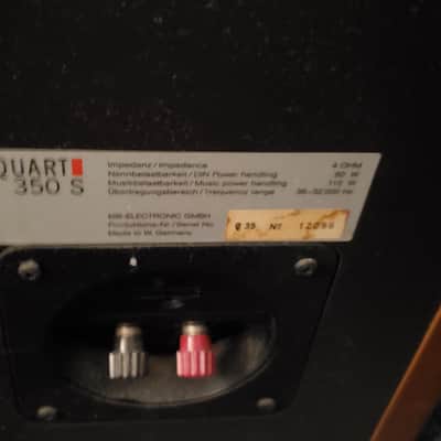Vintage MB Quart 350 S Walnut Floor Speakers image 5