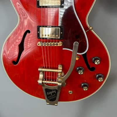 Gibson ES-355 Memphis aged VOS finish - 60's Cherry - Bigsby - Rare  - Limited Run - Exceptional image 6