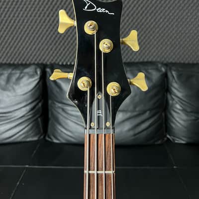 Dean Jeff Berlin Player Signature Bass Mid-2010 - Trans Braziliaburst image 10