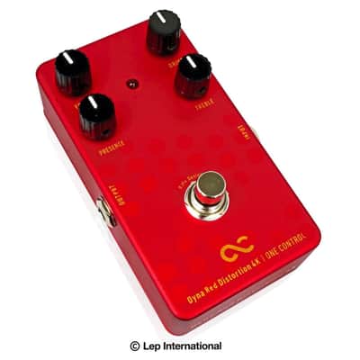 One Control Dyna Red Distortion 4K - DRD4k - Dynamic and Responsive Effects Pedal for Electric Guitar - NEW! image 3