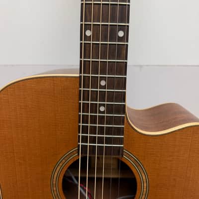 Used Teton STS105CENT 105 Series Dreadnought Acoustic Electric Guitar with Case image 7