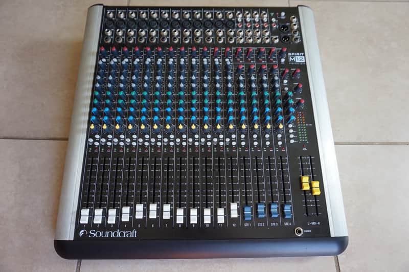 Soundcraft Spirit M12 12-channel 4-bus Mixer Spirit M12 image 1