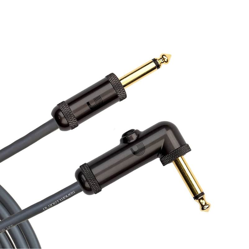 Mint New! Planet Waves 10' Circuit Breaker Cable Right Angle image 1