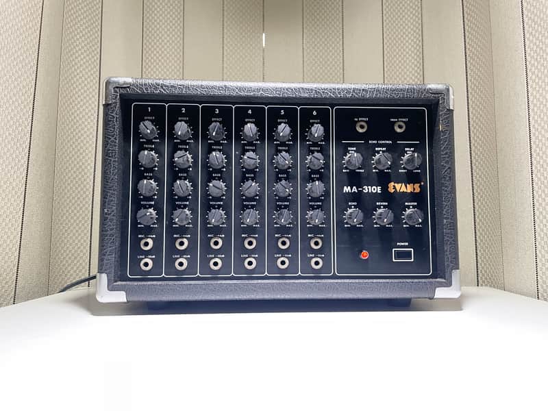 EVANS MA-300E 国産ビンテージ ミキサー Evans MA-310E Powerd mixer, Analog Delay, Spring Reverb | Reverb