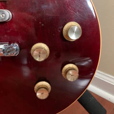 1976 Gibson Les Paul Deluxe - Wine Red image 14