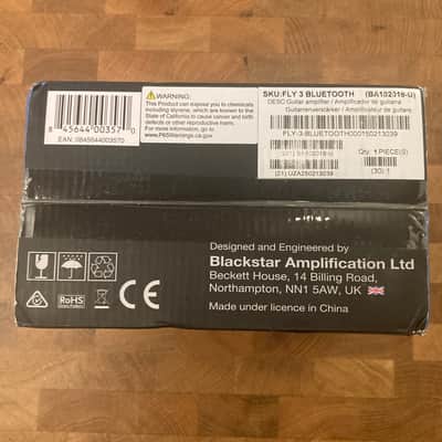 Blackstar Fly 3 Bluetooth 3-Watt 1x3" Battery-Powered Mini Guitar Combo 2017 - Present - Black image 2