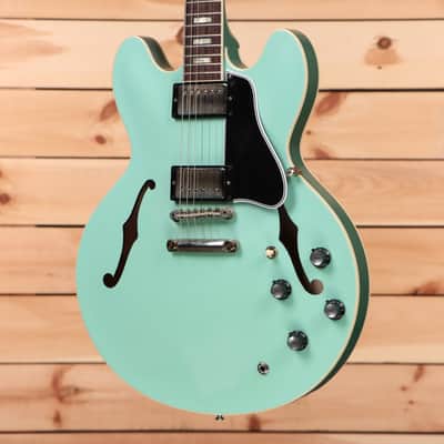 Gibson PSL 1964 ES-335 Ultra Light Aged - Kerry Green Two Tone-130635 image 3