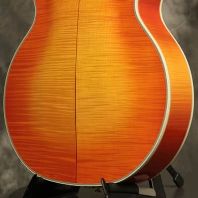 1988 Guild Artist Award in RARE Orange Sunburst w/ flame maple back + sides image 23