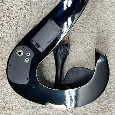 Stagg EVA 4/4-BK Black Silent Viola Package with case and Bow - DEMO image 10