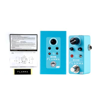 FLAMMA FC02 Digital Reverb Pedal with Studio Church Plate Reverb Effects Pedal True Bypass,price include the import duty for US buyer image 4