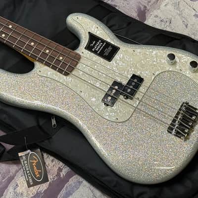 2026 Fender 75th Anniversary Player II Precision Bass Diamond Dust Sparkle New Unplayed 8lbs12oz Auth Dlr #442 image 11