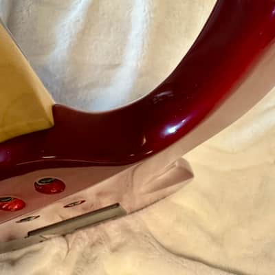 Aria Pro II Magna Series MA-38-SR , 1990s - See-Thru Red image 10