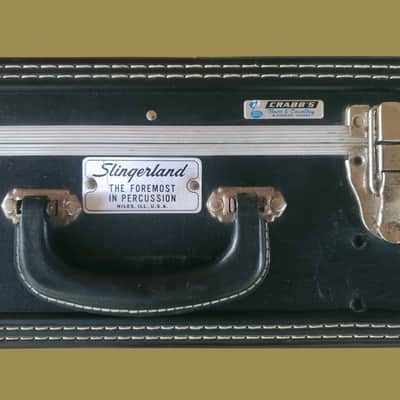 Slingerland Snare Case, 5x14, 2 Compartment, Niles Badge Vintage 1960s image 8