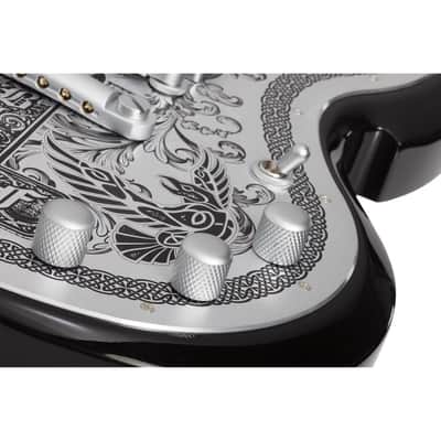 Wylde Audio Ironworks Barbarian Electric Guitar - Black Burst image 8