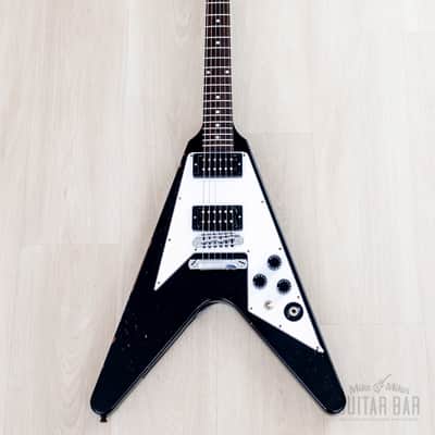 Gibson Custom Shop Kirk Hammett 1979 Flying V Murphy Lab Aged Ebony image 2
