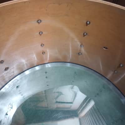 Ludwig 14x24 Bass Drum 1970's - Black image 13