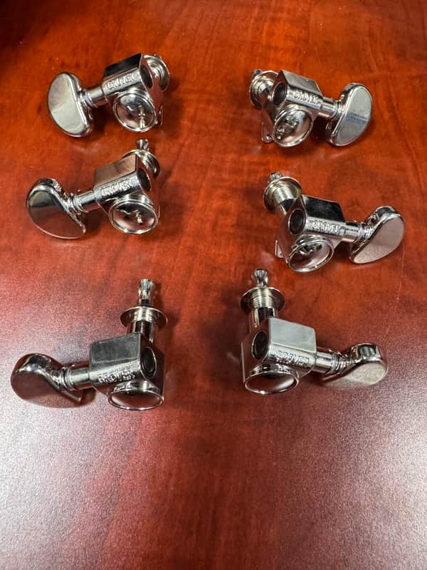 Gibson Hardware 2025 Nickel Grover Tuners and TOM Bridge and Tailpiece image 1