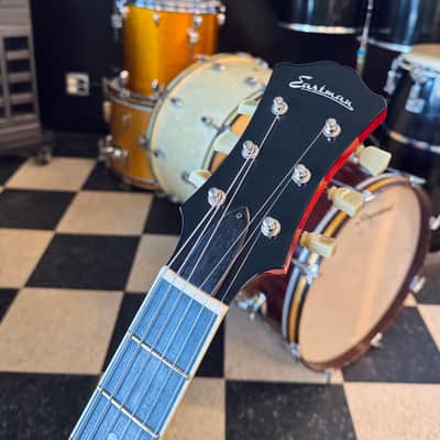 Eastman T386RD Thinline Double Cut 2010s Red image 3