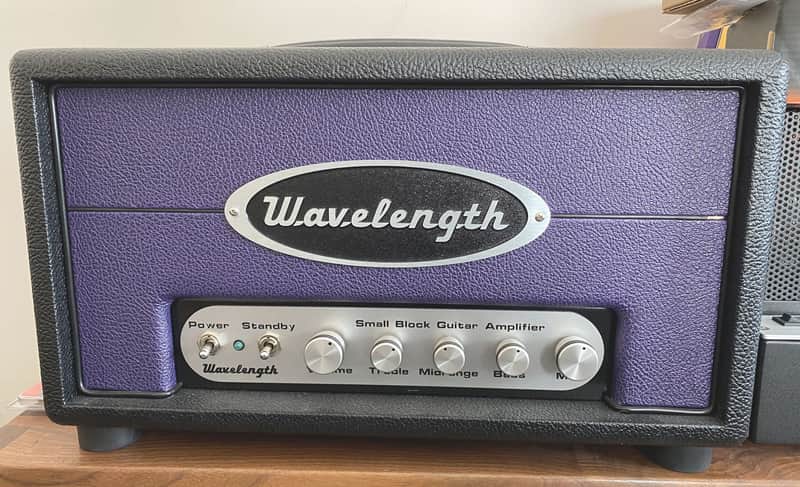Wavelength RFC 15W Head used by Barenaked Ladies 6550 Single Ended Class A/A2! 2014 Purple Black image 1