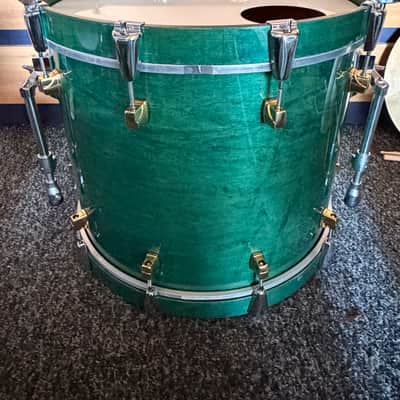 Yamaha Maple Custom 20x16 Emerald Green image 3