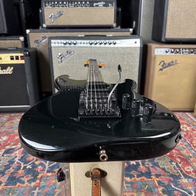 1986 Charvel Model 4 Super Strat by Jackson/Charvel - Black image 15