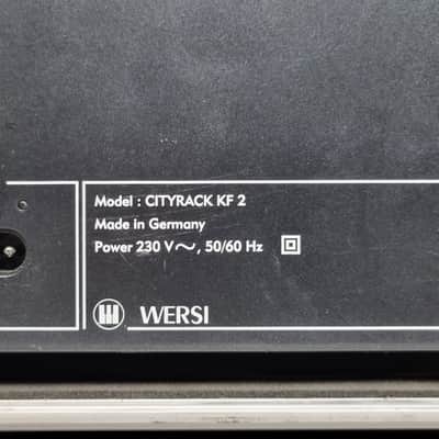 Wersi City KF2 Rack (Germany, 1980)! Vintage MIDI Synthesizer Expander with 2 extra sound cards image 8