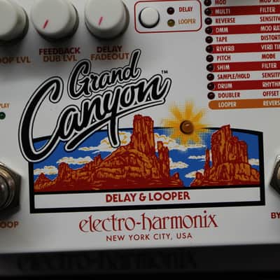 Electro-Harmonix Grand Canyon Delay and Looper Guitar Effects Pedal w/Box & Power Supply image 3