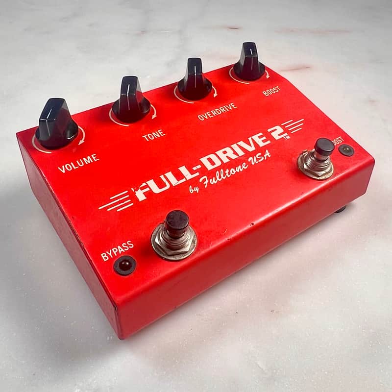 Fulltone FULL-DRIVE 2 ギターエフェクター Fulltone Full Drive 2 Orange with Mike Fuller Signature — New York
