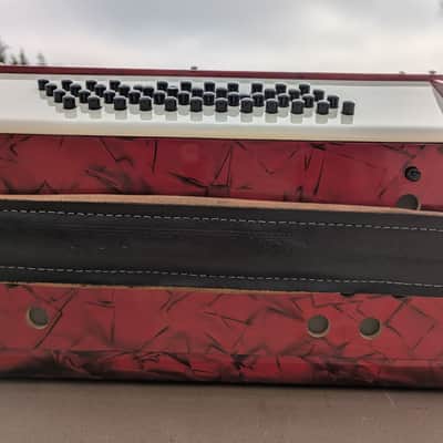 Parrot MUS1307 - 48 bass piano accordion, 1970 image 11
