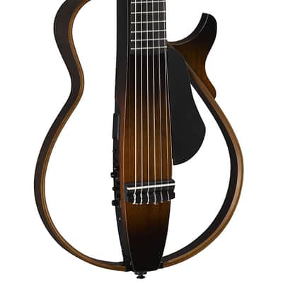 Yamaha SLG200N Nylon String Silent Guitar - Tobacco Sunburst image 1