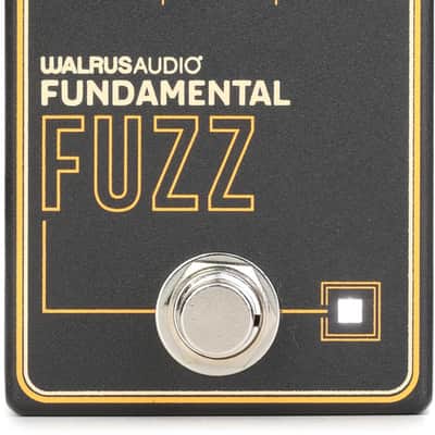 Walrus Audio Fundamental Series Fuzz Pedal image 1