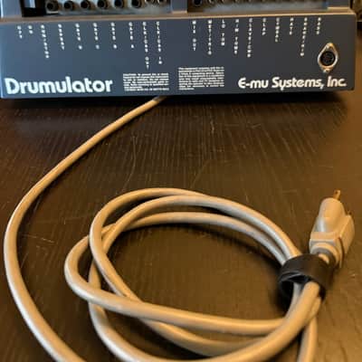 E-MU Systems Drumulator 8-Voice Drum Sampler 1983 - Blue image 2