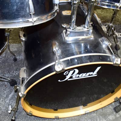 Pearl ELX Export Series 6-Piece Drum Set w/ Hardware & Cymbals - Black Sparkle image 9