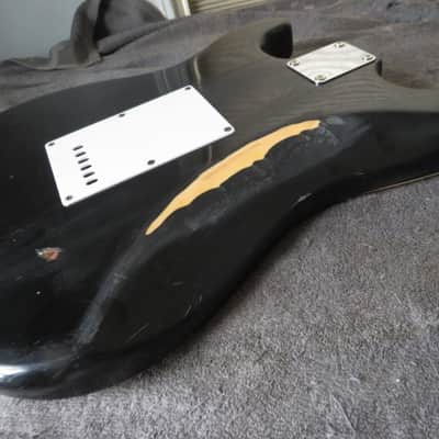 Reliced Fender style Strat sunburst loaded body Sunburst loaded body unknown  - Sunburst image 10