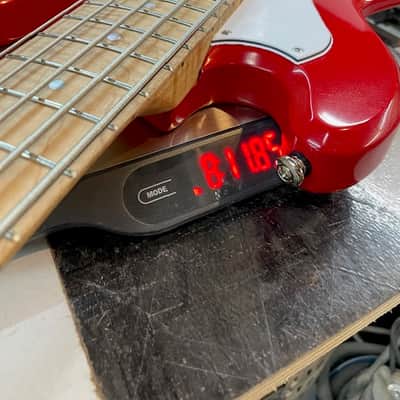 JLC Guitars Anaheim Bass 5 - Gloss Cherry Bomb image 12