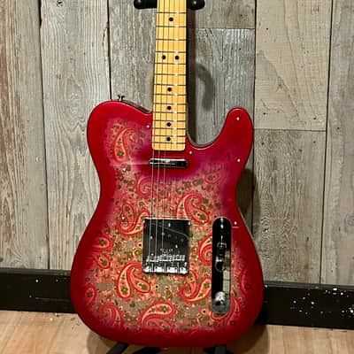 NEW Fender Custom Shop Vintage Custom '68 Paisley Telecaster  - Pink Paisley, Comes with A Pro Set Up and Ships Fast! image 24