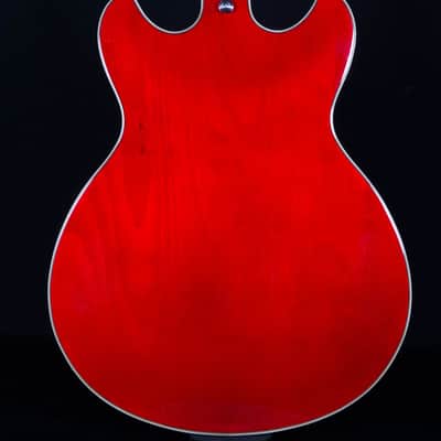 Ibanez AS7312 12-String Electric, Transparent Cherry Red image 3