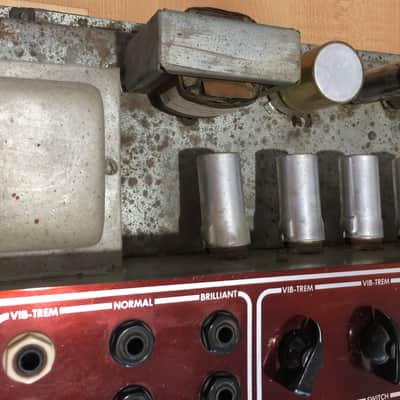 Vintage 1964 Vox JMI AC30/6 Super Twin Tube Amp Head Copper Top AC-30 image 10