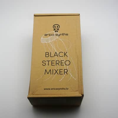 Erica Synths Black Stereo Mixer V3 2014 - Present - Black image 4