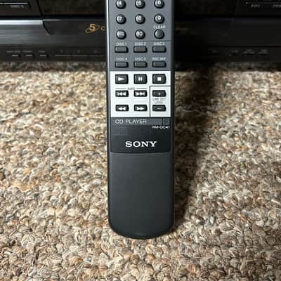 Sony CDP-CE405 Compact Disc Player 5-Disc CD Carousel Changer w/ Remote TESTED ✅ image 18