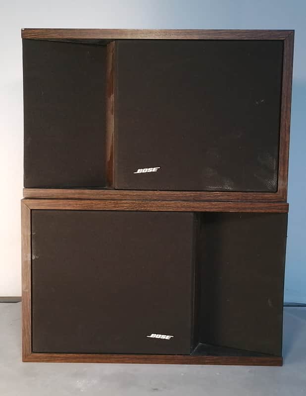 Bose 201 Series II Bookshelf Speakers Pair Vintage HiFi Stereo Home Audio image 1