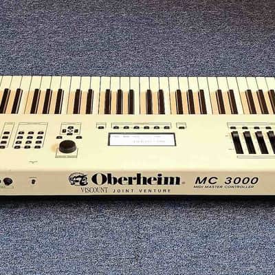 Oberheim MC 3000 midi controller and master keyboard 8x midi out image 2