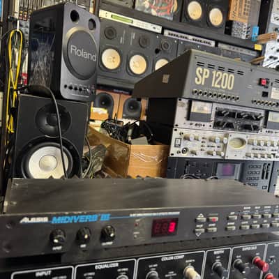 Alesis Midiverb III 1990s - Black Effect Processor Rack //ARMENS// image 2
