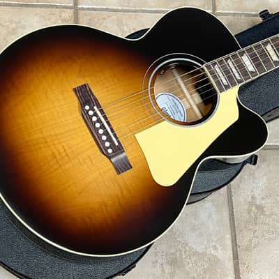 2025 Gibson Les Paul Parlor Acoustic-Electric Guitar Vintage Sunburst image 1