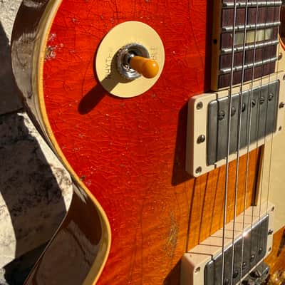 Gibson Custom Shop Made 2 Measure Murphy Lab '59 Les Paul Standard Murphy Painted Ultra Heavy Aged 2020s - Sunburst image 18