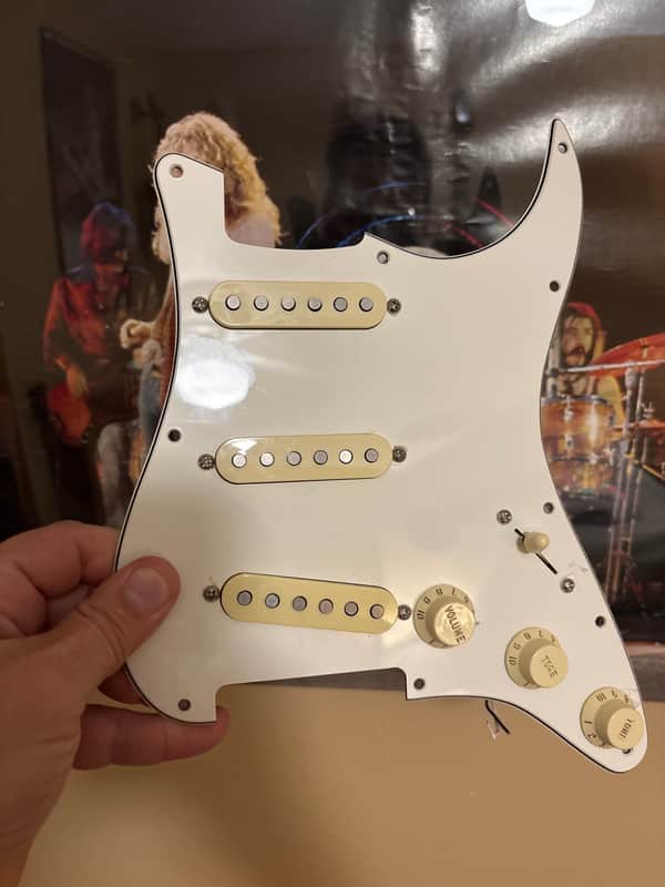 Fender Tex-Mex loaded pickguard 2008 - White image 1