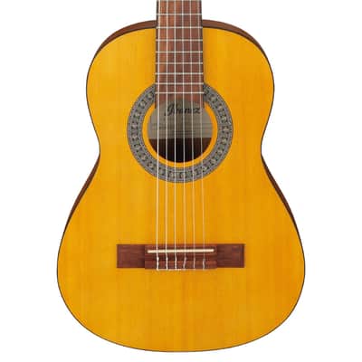 Used Ibanez GA3OAM Classical Acoustic 1/2 Sized Guitar - Open Pore Amber image 3