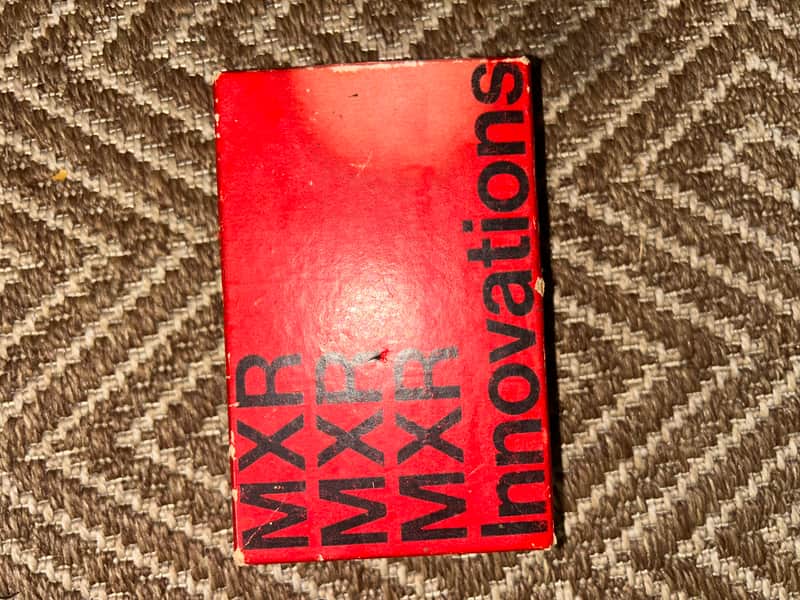 MXR CSP028 '76 Vintage Script Dyna Comp 1977 - Red image 1